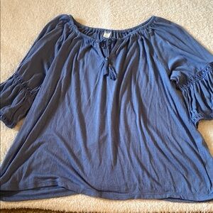 Women's Blue Top